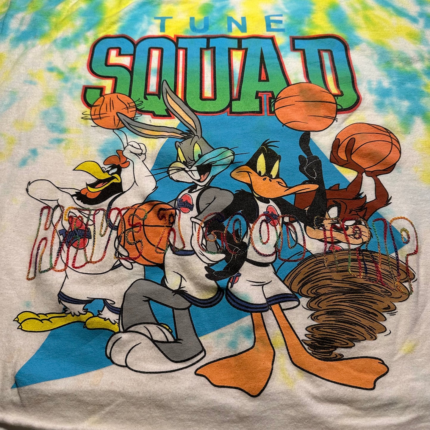 TUNE SQUAD Tie Dye Crop Top