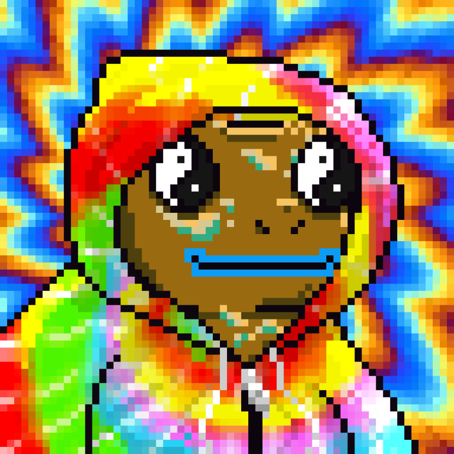 Trippy Toad Rainbow Tie Dye Hoodie