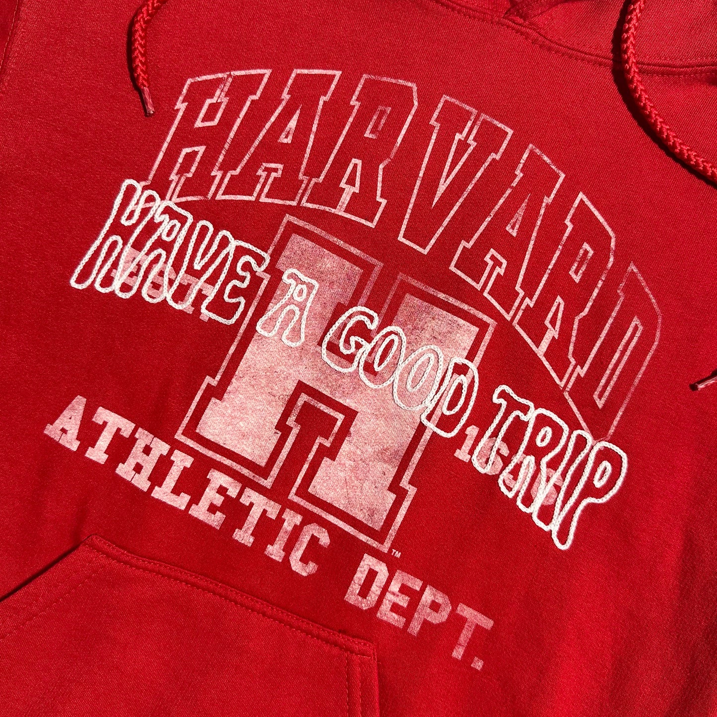 1/1 Upcycled & Embroidered HARVARD Hoodie