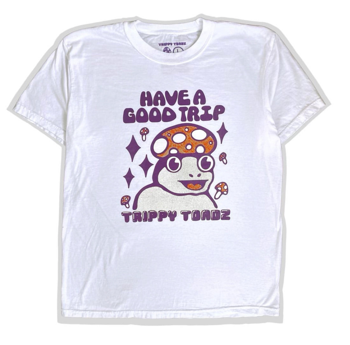 Trippy Toad Tee (Black or White)
