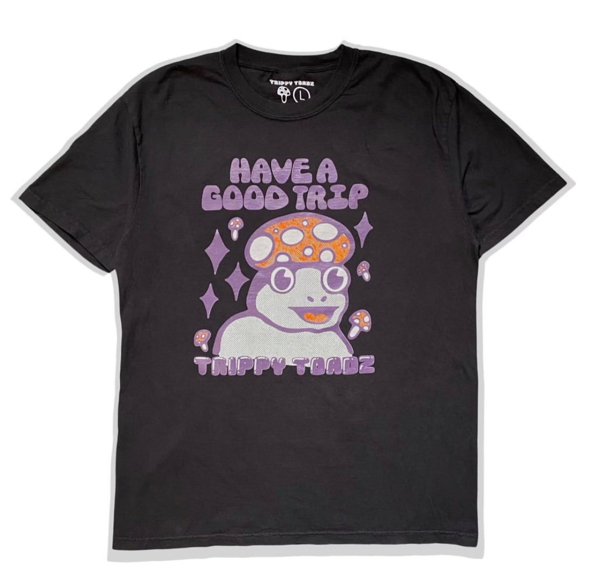 Trippy Toad Tee (Black or White)