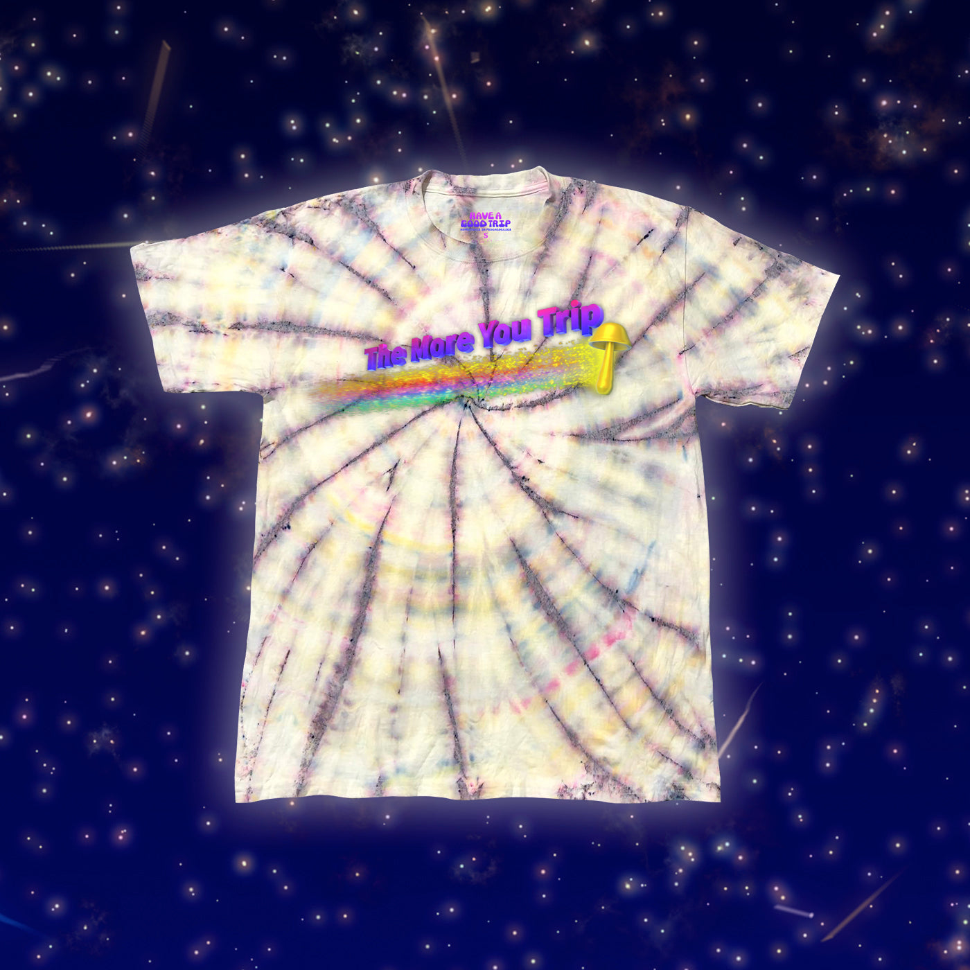 The More You Trip Tie-Dye Tee (2 left)