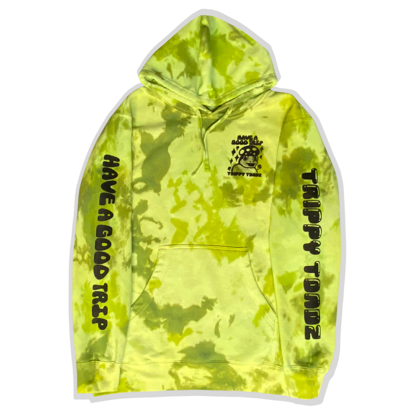 Trippy Toad Green Hoodie