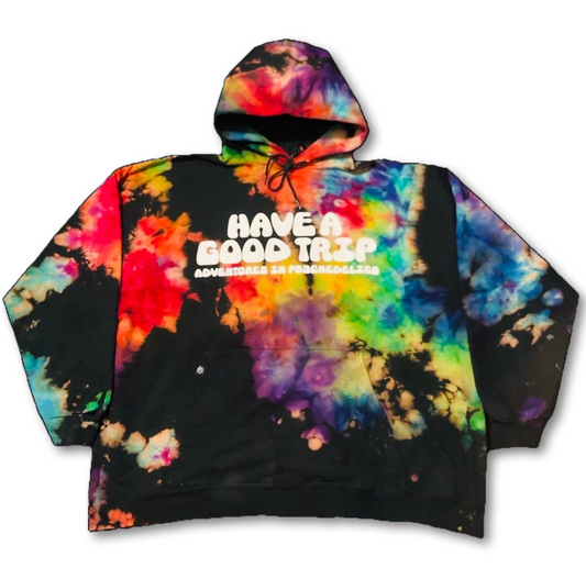 Reverse Rainbow Dye Hoodie