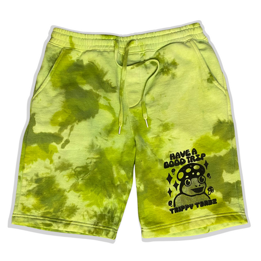Trippy Toad Green Shorts